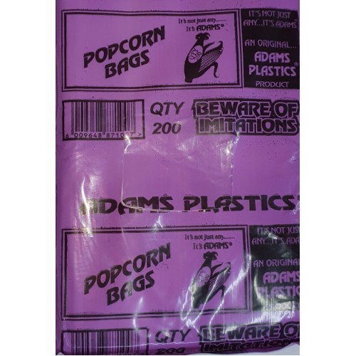 Adams Popcorn Plastic