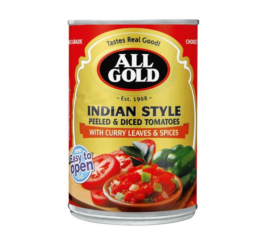 All Gold Tin Tomato Tom