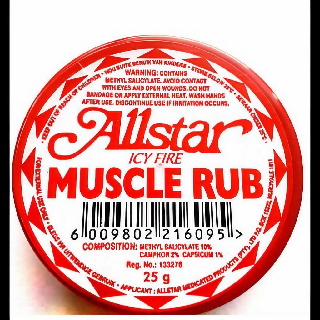 Allstar muscle rub