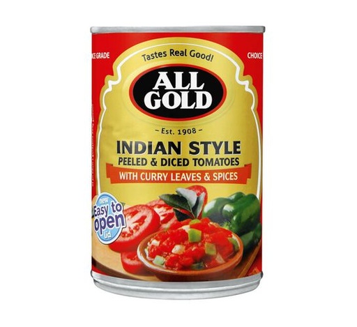 All Gold Tin Tomato Tom